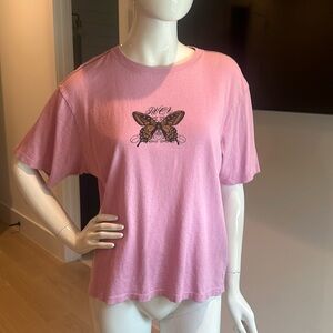 RVCA butterfly graphic tee